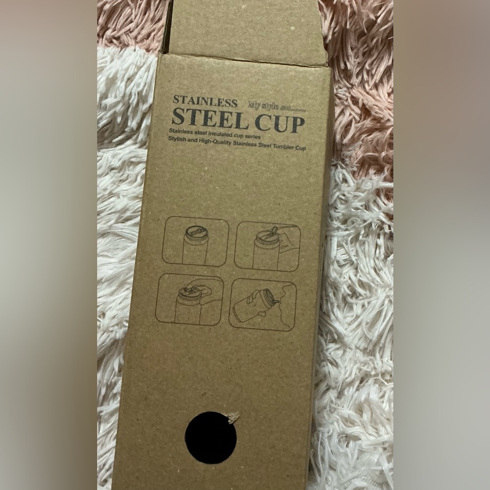 Stitch Floral Stainless Steel Cup - Picture 9 of 9